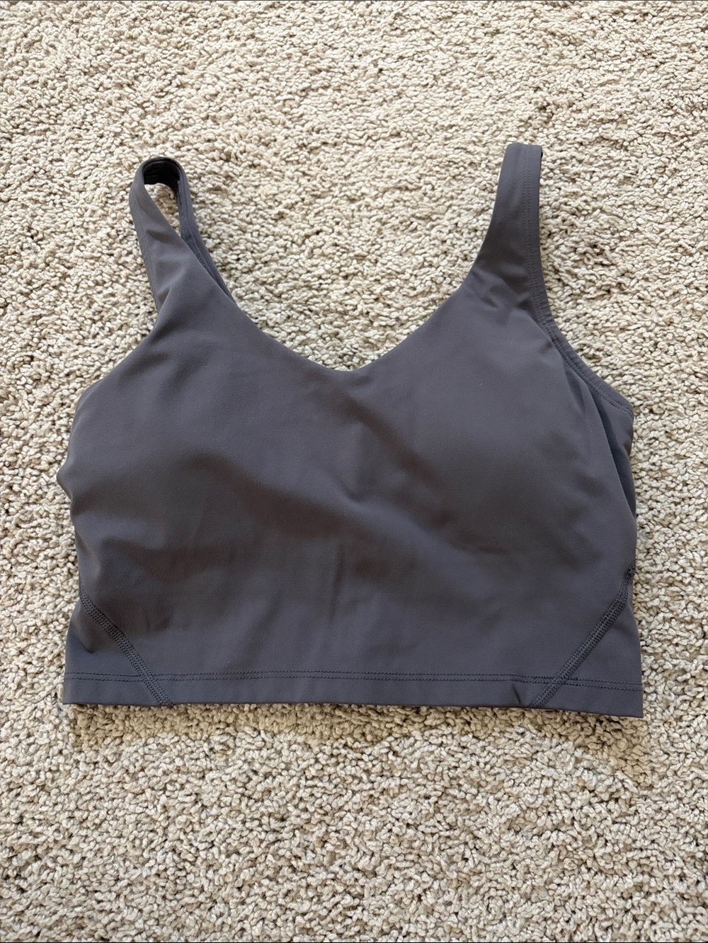 Gray Seamless Crop Bralette - Women Intimates & Sleepwear